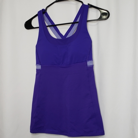 Lululemon Stuff Your Bra Tank in Bruised Berry - Picture 3 of 7